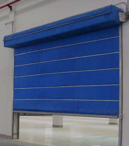 Requirements for installation of roller shaft and curtain surface of inorganic cloth fireproof rolling shutter door